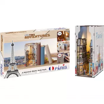 Tvorivá sada REVELL Tiny Adventures „Paris“ — miniatúrny model z papiera, kreatívny koníček
