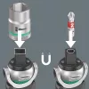 Wera Zyklop 8009 Pocket Imperial Set 1 - račňový skrutkovač so sadou bitov