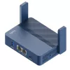 Prenosný router Cudy TR3000 AX3000 Wi‑Fi 6, Gigabit Ethernet WAN/LAN, USB-A, externé antény, modrý