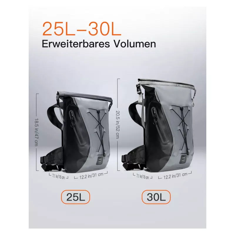 inateck batoh na notebook BP06003 sivý/čierny 25-30L