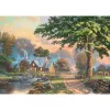 Drevené puzzle schmidt spiele 59797 Thomas Kinkade Studios 1000 dielikov, drevené dieliky