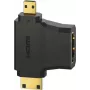 Hama 00305020 HDMI kábel HDMI typ A (štandard) HDMI typ C/HDMI typ D čierny