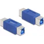 DeLOCK 67228 Káblový adaptér USB Type-B modrý