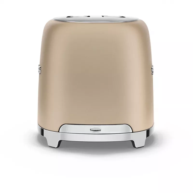 Hriankovač Smeg 50's Style TSF01CHMEU 2 plátky zlatý 950W