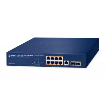 Managed switch PLANET GS-4210-8UP2S 8-portový Gigabit Ethernet PoE
