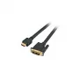 EFB-Elektronik HighSpeed HDMI+ - DVI kábel, HDMI A - DVI 24+1 samec-samec 1m, čierny Výrobca: EFB Elektronik (K5432SW.1)
