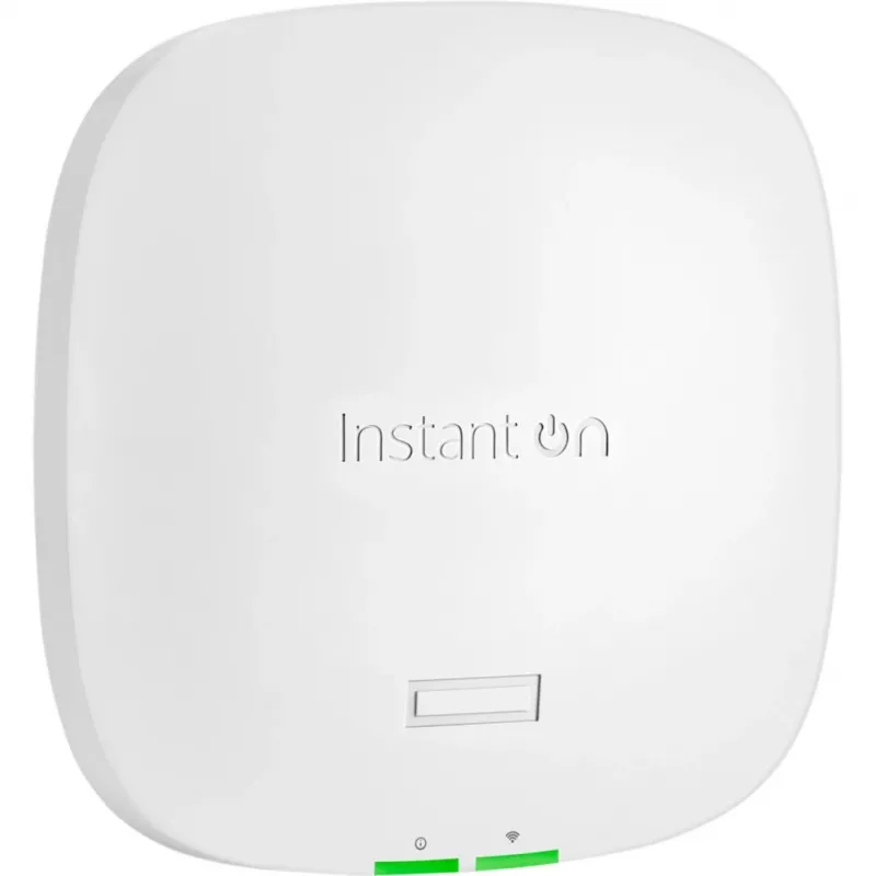 HPE Networking Instant On AP32 (EU) súprava prístupového bodu s napájacím zdrojom, dvojité rádio, LAN 2,5 Gbit/s, PoE, biely