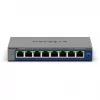 NETGEAR GS108Ev4 neupravovateľný L2/L3 Gigabit Ethernet (10/100/1000) sivý