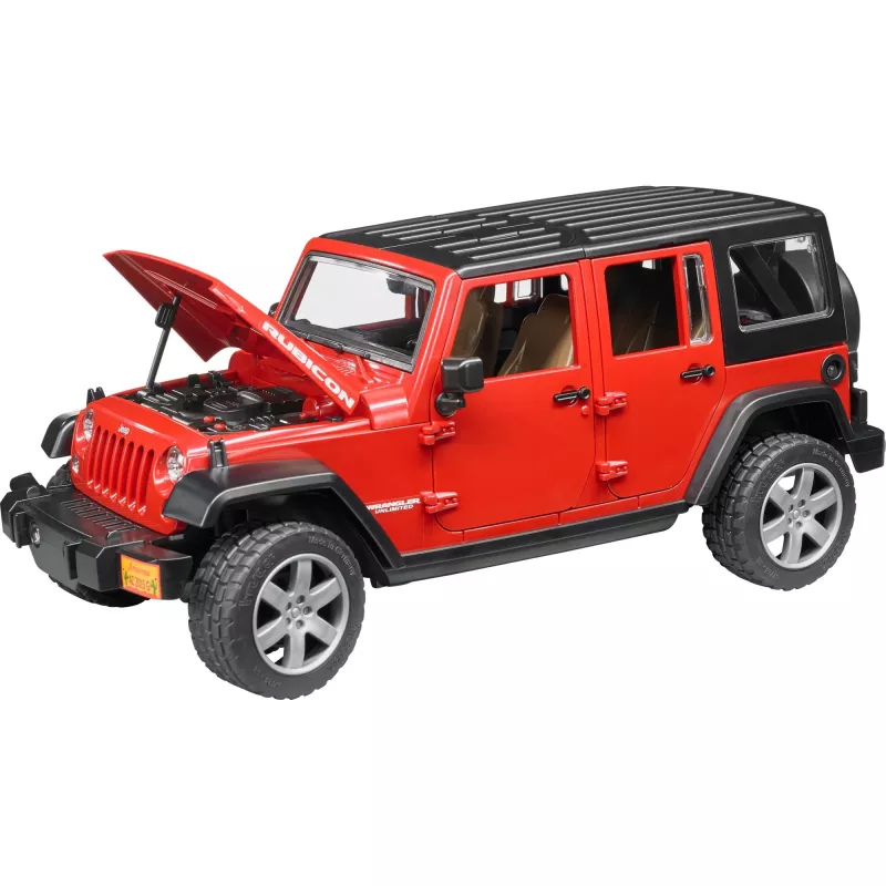 Model terénneho vozidla BRUDER JEEP Wrangler Unlimited Rubicon