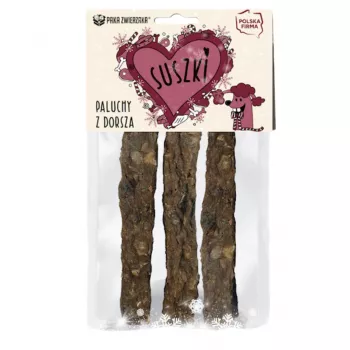 PAKA ZWIERZAKA prsty z tresky maškrta pre psov 60 g