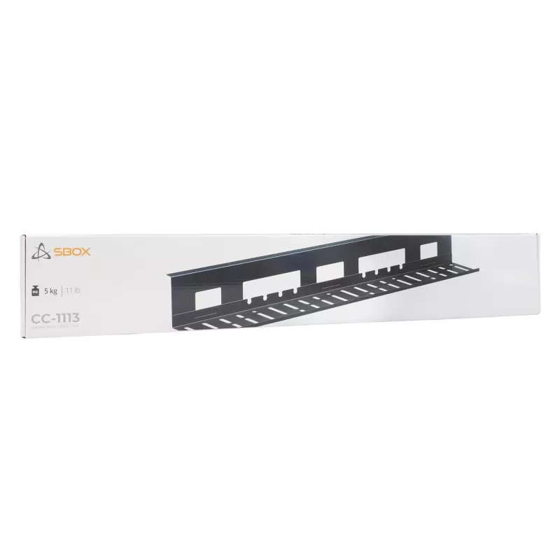 Sbox CC-1113 manažment káblov čierny