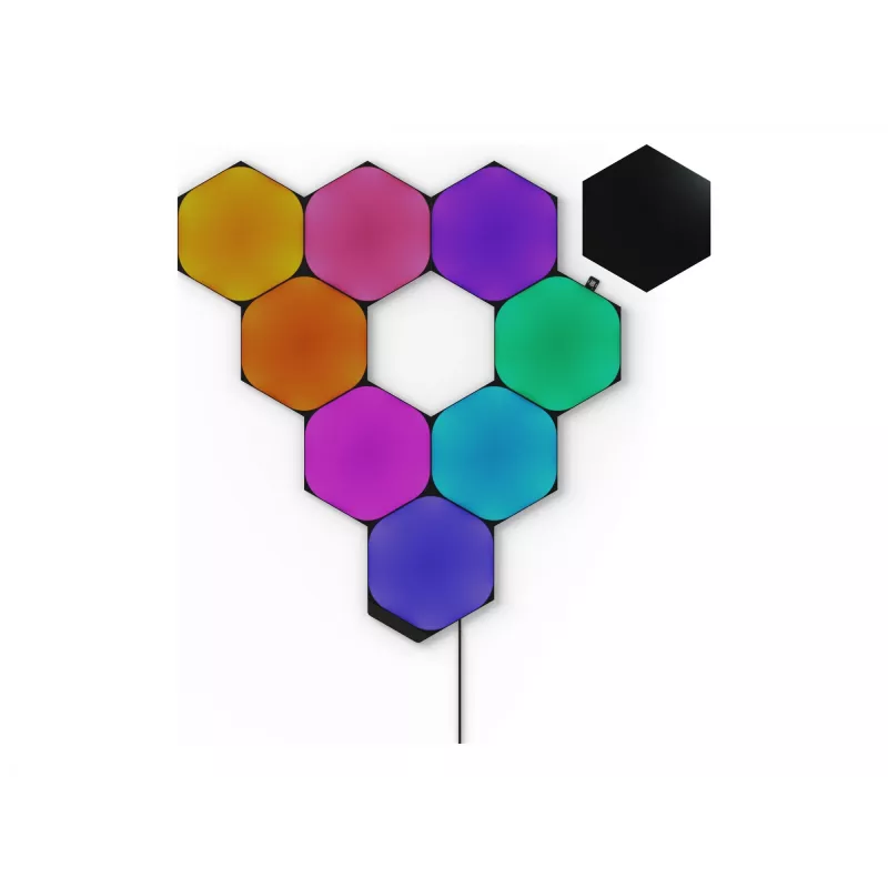 Smart nástenné svietidlo Nanoleaf NL42-0102HX-9PK