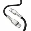 Kábel USB-C na USB-C Baseus CATJK-C01, USB 3.2 Gen 1, 1 m, čierny