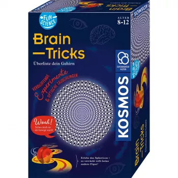 Kosmos Fun Science Brain Tricks, experimentálna súprava, elektrina, 8 rokov, viacfarebná