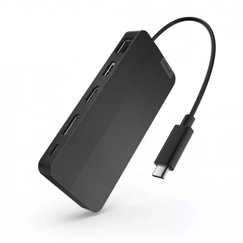 Lenovo 40B90100EU dokovacia stanica/port replikátor pre notebook káblová USB 3.2 Gen 1 (3.1 Gen 1) Type-C čierna