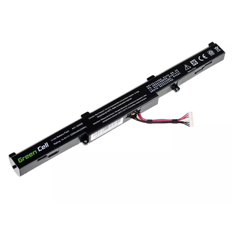 Green Cell AS77 batéria pre ASUS A41-X550E (X550, F550, K550, R510), Li-Ion 14,4 V 2200 mAh, 4 články, čierna