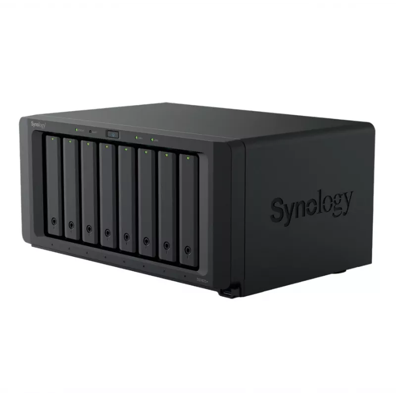 Synology DiskStation DS1825+ NAS/Storage server Ryzen Embedded V1500B 8 GB DDR4 0 TB čierna