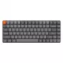 Keychron K3 Max klávesnica Univerzálna USB RF Wireless Bluetooth Sivá 75%