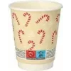 PAPSTAR 20 jednorazových pohárov Candy Canes 0,2 ml (89695)
