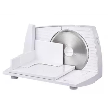 Adler AD 4703 krájač elektrický 150 W biely plast