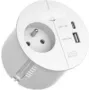 Predlžovacia zásuvka Bachmann LOOP IN CHARGE 938.302 s 1x zásuvkou UTE a 1x USB 22W