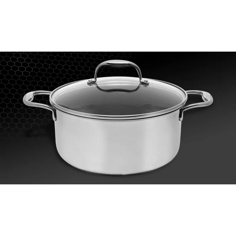 Kohersen Black Cube 24 cm hrniec s pokrievkou