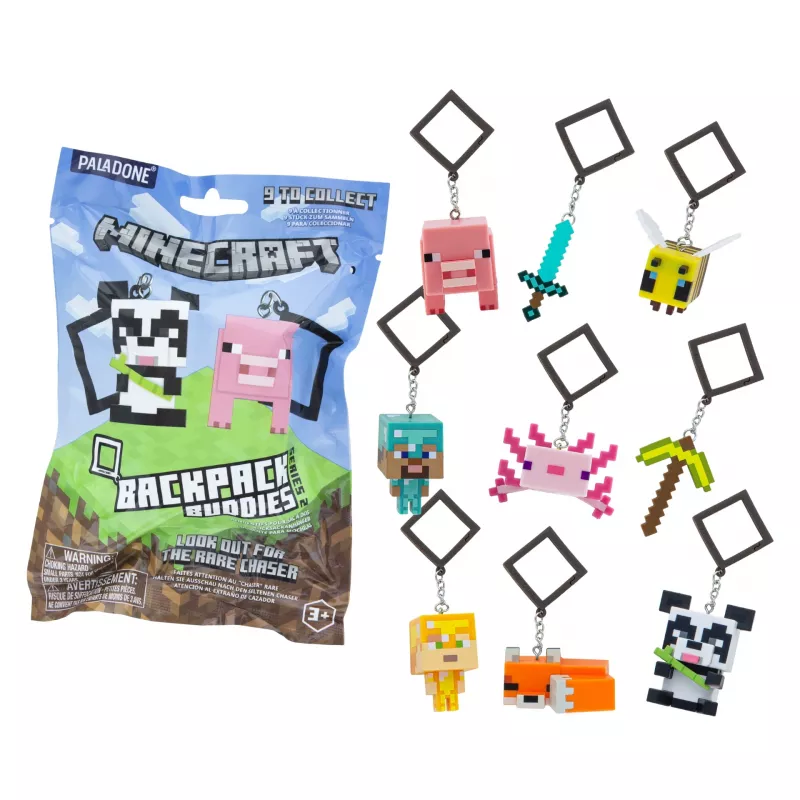 Paladone Minecraft Backpack Buddies Series 2 CDU 24 kusov