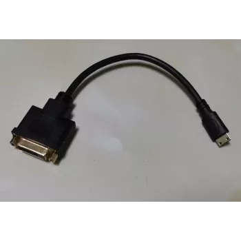 Mini‑HDMI na DVI adaptérový kábel ProXtend ITH‑HDMIC‑DVI245F — Mini‑HDMI (konektor samec) na DVI‑D (konektor samica)