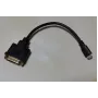 Mini‑HDMI na DVI adaptérový kábel ProXtend ITH‑HDMIC‑DVI245F — Mini‑HDMI (konektor samec) na DVI‑D (konektor samica)
