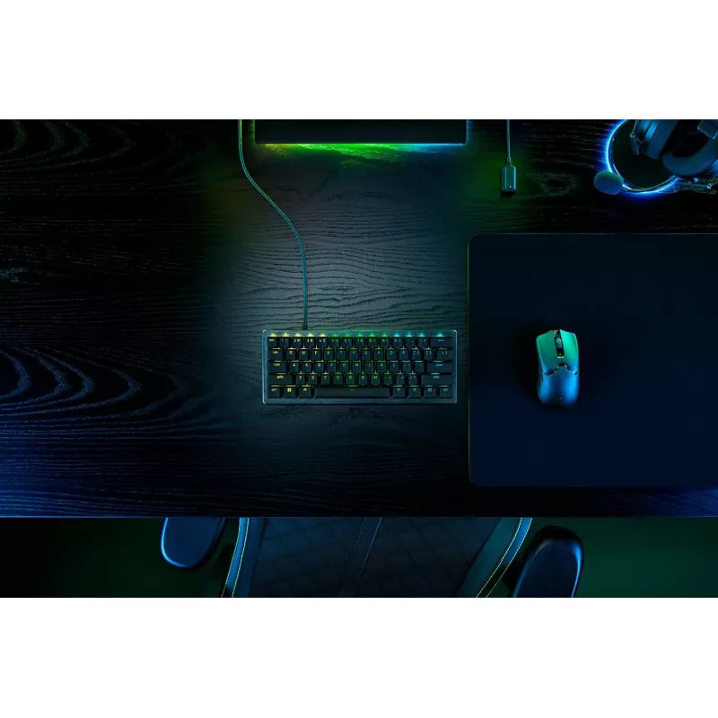 Razer Huntsman V3 Pro Mini klávesnica herná USB QWERTZ Deutsch čierna