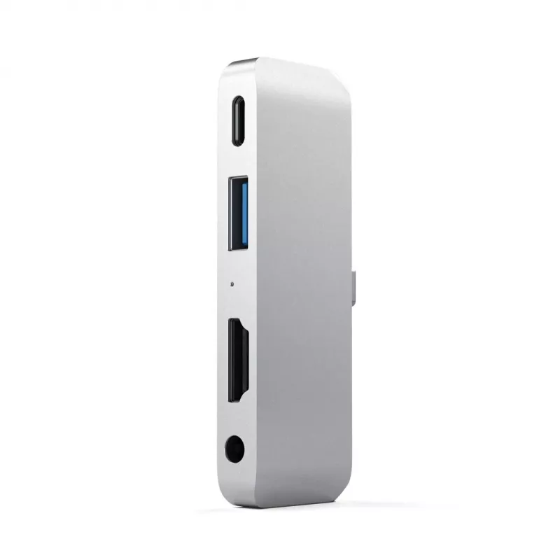 Satechi hliníkový USB-C hub pre iPad Pro strieborný