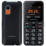 myPhone Halo Easy mobilný telefón, 1,77-palcový TFT, jedna SIM karta, Bluetooth, 1000 mAh, čierny