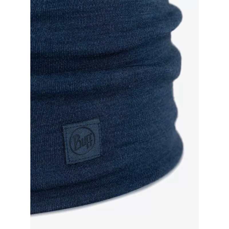 Buff merino vlna nákrčník a chránič tváre Sling model 113018.779.10.00 – hrubý, bezšvový, unisex, modrý