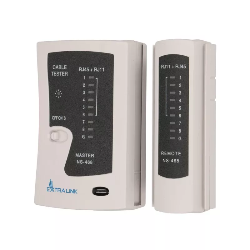 Extralink tester káblov, RJ45 RJ11