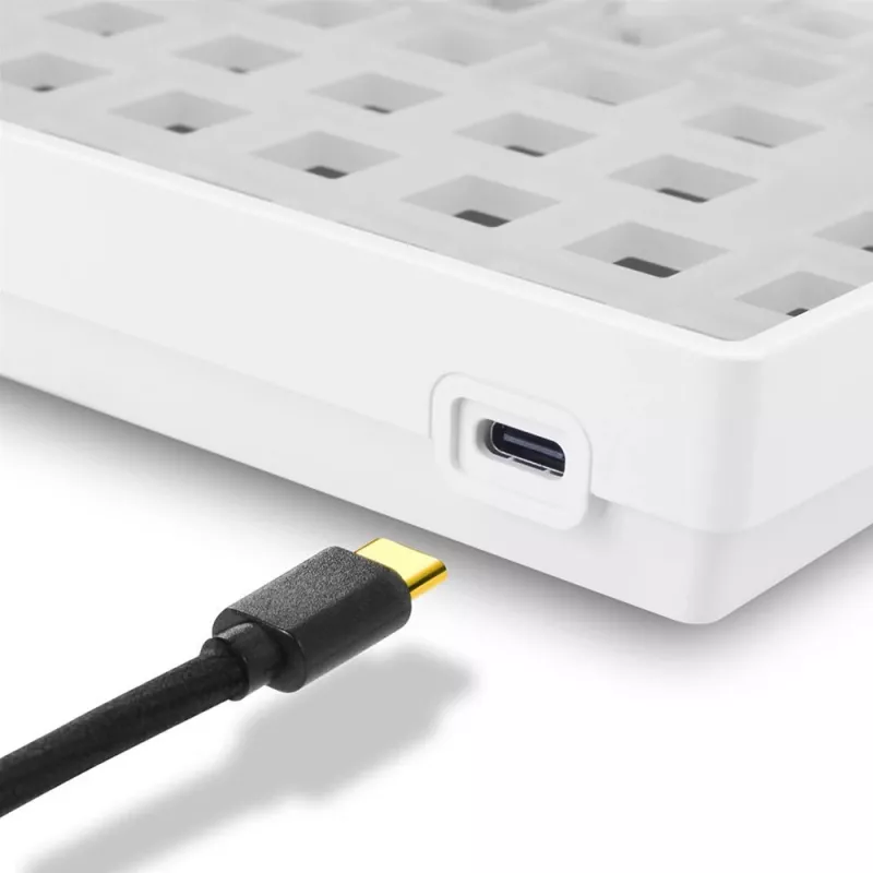 Klávesnica Sharkoon SKILLER SGK50 S3 herná USB biela