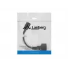 Lanberg CA-C14E-10CC-0018-BK napájací kábel čierny 0,18 m C14 konektor samica (CA-C14E-10CC-0018-BK)