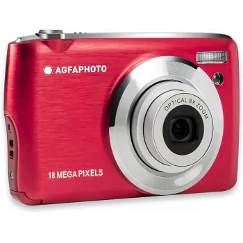 AgfaPhoto Compact Realishot DC8200 1/3.2 kompaktný fotoaparát 18 MP CMOS 4896 x 3672 pixelov červený (DC8200RD)