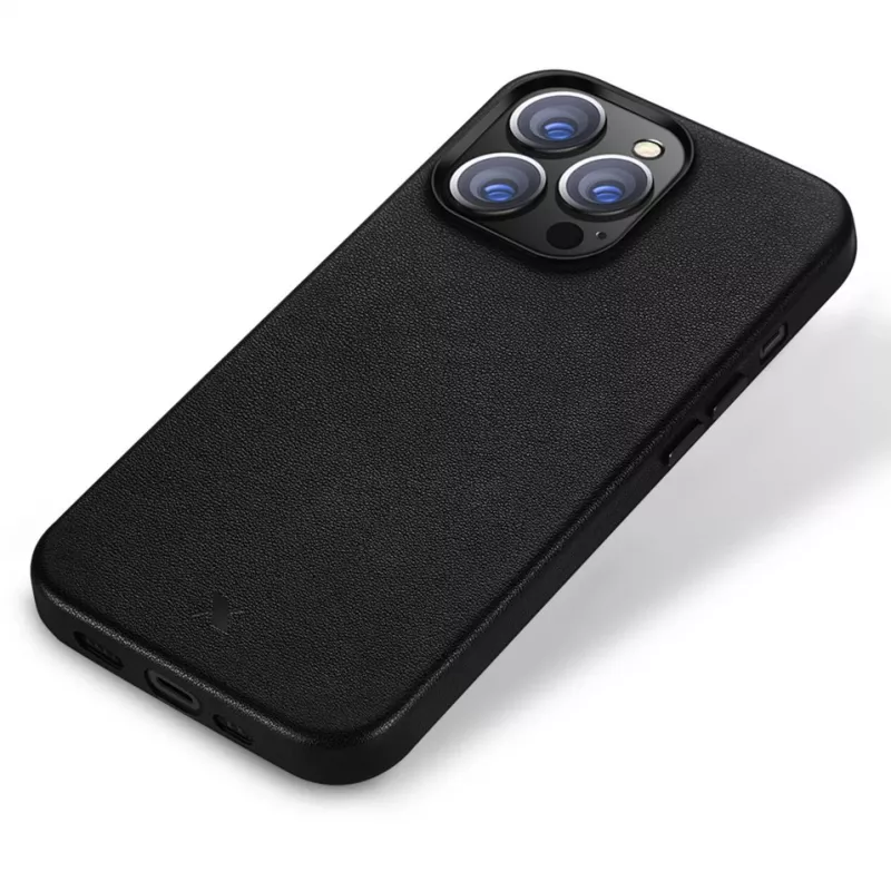 nevox StyleShell PRO MagSafe Kožené iPhone 16 Pro Max čierne