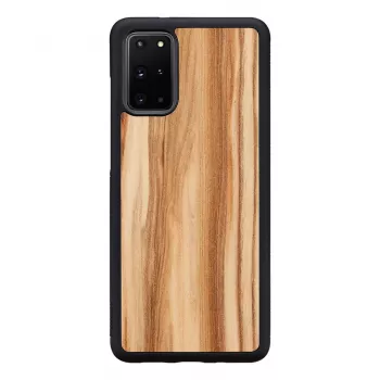 Puzdro na telefón man and wood Galaxy S20+ cappuccino čierna – ochranné puzdro na smartfón