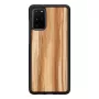 Puzdro na telefón man and wood Galaxy S20+ cappuccino čierna – ochranné puzdro na smartfón