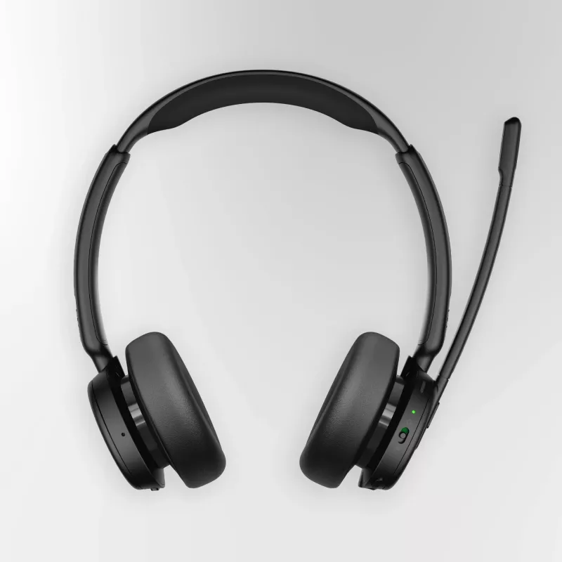 Epos Impact 500, binaurálny (obojstranný) headset, Bluetooth ANC, MS Teams certifikovaný, vrátane USB-C dongle s USB-A adaptérom