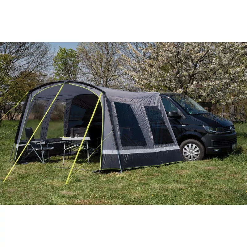 Predstan pre campervan Trento 2.0 sivá/limetková