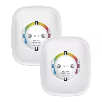 Gosund WiFi smart zásuvka SP1-HE dvojbalenie, kompatibilná s HomeKit, 16A, 2 ks