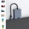 USB-C 11-in-1 adaptér Hawk HW-HUB1101 — multiport hub s 11 portami