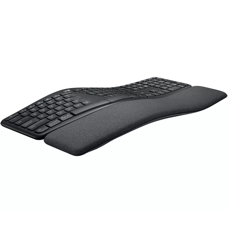 Logitech ERGO K860 - klávesnica - bezdrôtová - 2,4 GHz, Bluetooth 5.0 - QWERTY - GB - grafitová