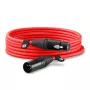 RØDE XLR6M-R audio kábel 6 m XLR červený