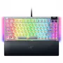 Razer Hot-swappable Mechanical Gaming Keyboard | BlackWidow V4 75% | Herná klávesnica | Káblová | US | Phantom White Edition | USB Type-C | Razer Mechani