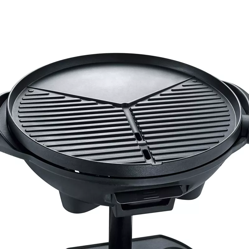 Elektrický vonkajší stojanový gril kuchynská stanica čierna 2000 W SEVERIN PG 8541