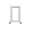 Otvorený rack 19 18U 600x800 sivý