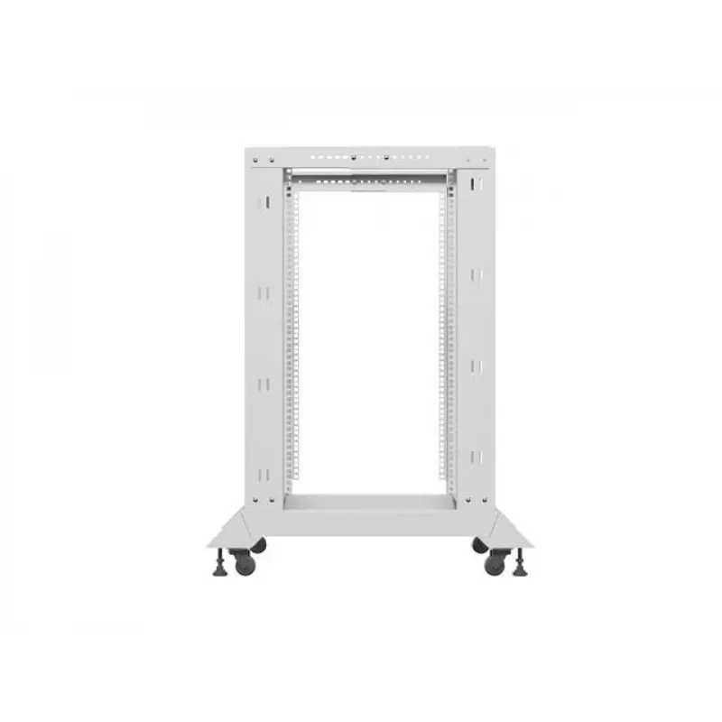 Otvorený rack 19 18U 600x800 sivý